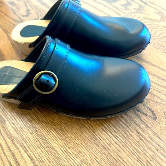 Isabel Marant Thaile leather clogs- great condition! Retail $460. - Picture 4 of 9